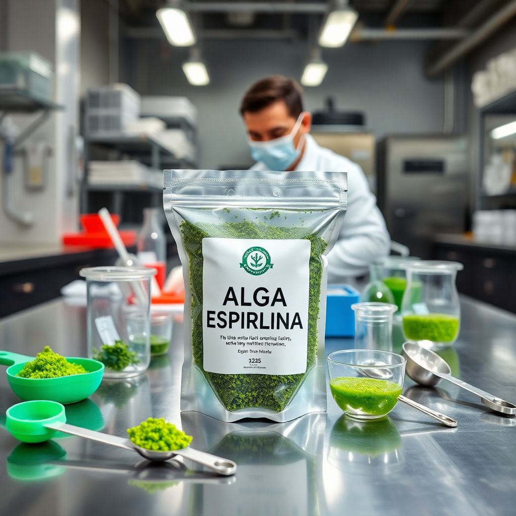 Aplicaciones de Alga Espirulina