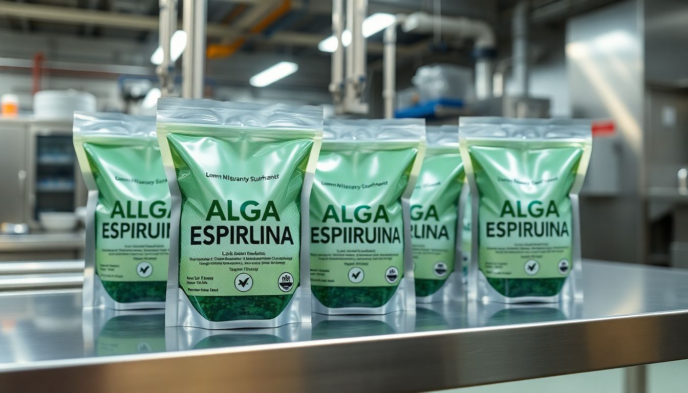 Tipos de Alga Espirulina